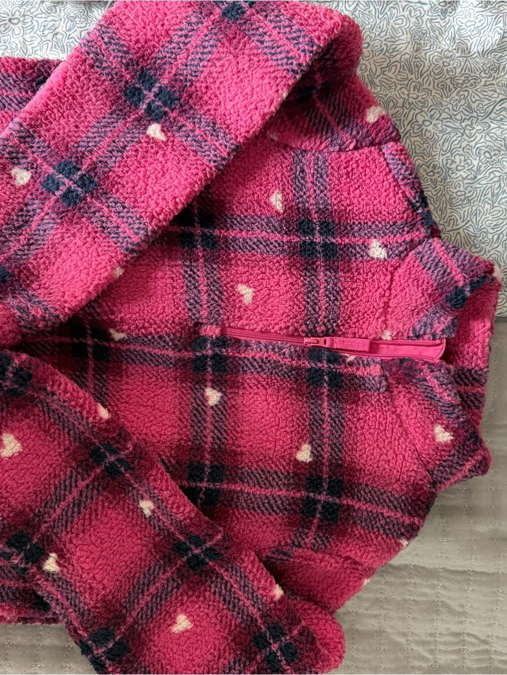 OshKosh B'gosh Pink Waffle Knit Jacket